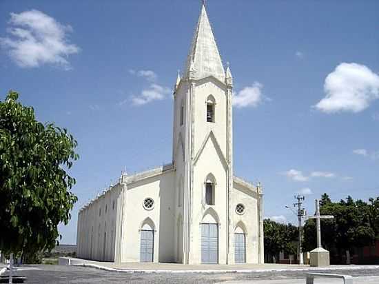 IGREJA MATRIZ DE SO JOO BATISTA EM SO JOO DO JAGUARIBE-FOTO:JACKSONGFERR - SO JOO DO JAGUARIBE - CE