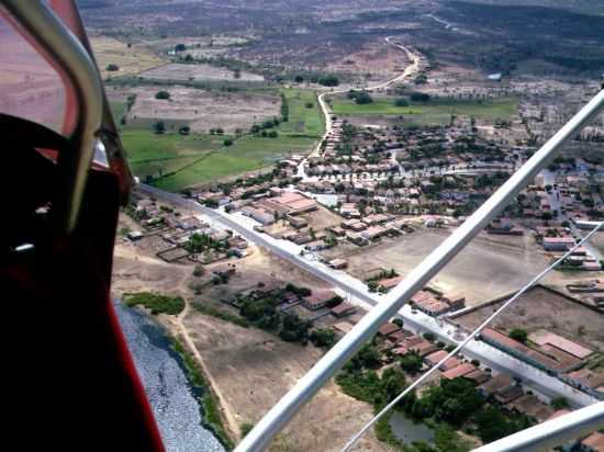 FOTO AEREA DE SAO JOAO, POR FRANCISCO PAULO DA SILVA FILHO  - SO JOO DO JAGUARIBE - CE