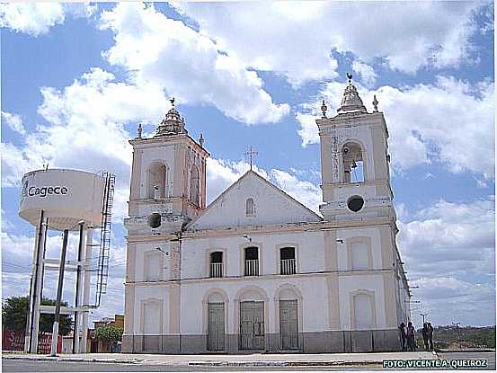 TAMBORIL-CE-MATRIZ DE SANTO ANASTCIO-FOTO:VICENTE A. QUEIROZ - TAMBORIL - CE