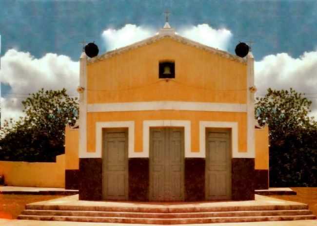 PRIMEIRA IGREJA NA PRAA TIBURCIO TAGINO, POR MARC - TAPERA - CE