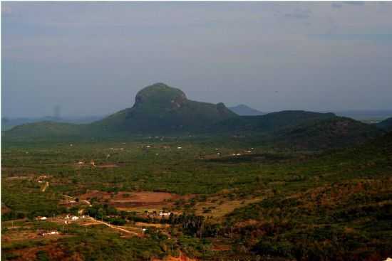 VISTA PANORAMICA DA CIDADE, FOTO RETIRADA DA PEDRA MIRANTE DO PARQUE ECOLOGICO, POR FABIO FARIAS GOMES - TEJUUOCA - CE