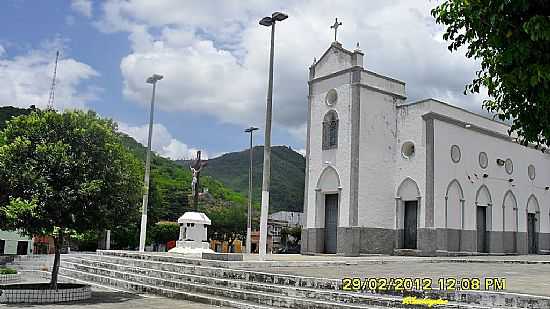URUBURETAMA-CE-MATRIZ DE SO JOO BATISTA-FOTO:WLUIZ - URUBURETAMA - CE