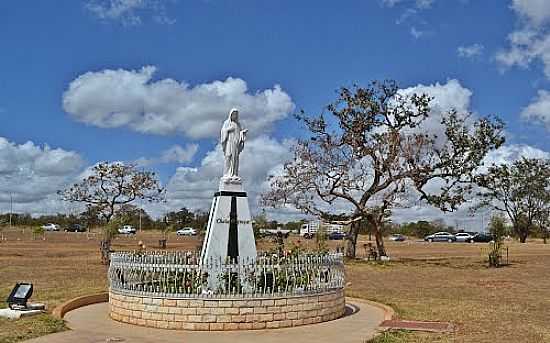 IMAGEM DA RAINHA DA PAZ EM BRASILIA-DF-FOTO:AROLLDO COSTA OLIVEI - BRASLIA - DF