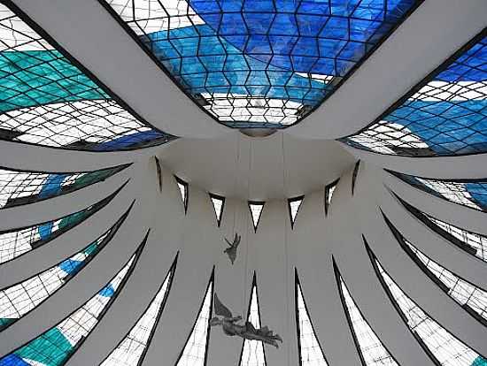 TETO DA CATEDRAL DE BRASILIA-DF-FOTO:ANDR BONACIN - BRASLIA - DF