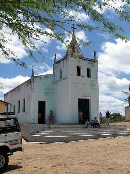 IGREJA DE SO JOS EM SERRA DE SO JOS-FOTO:MANOEL JORGE RIBEIRO - SERRA DO SO JOS - AL