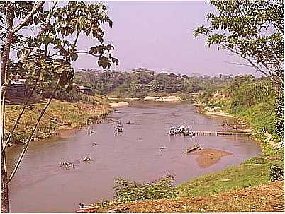 RIO NAVEGANTE EM SANTA ROSA DO PURUS= ACRE  POR JEZAFLU=ACRE=BRASIL - SANTA ROSA - AC