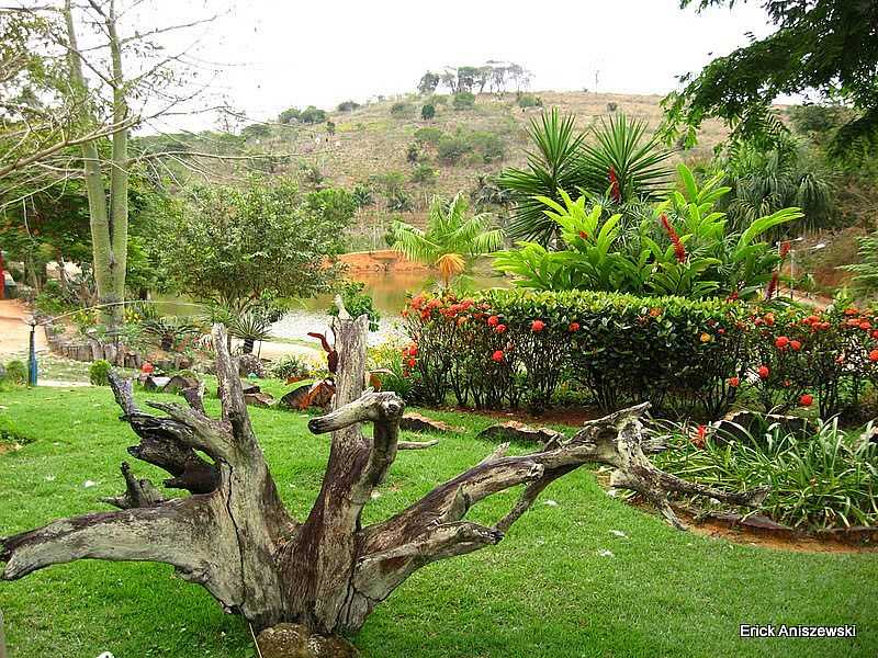 GUIA BRANCA-ES-JARDIM NO PARQUE MUNICIPAL RECANTO DO JACAR-FOTO:ERICK ANISZEWSKI - GUIA BRANCA - ES