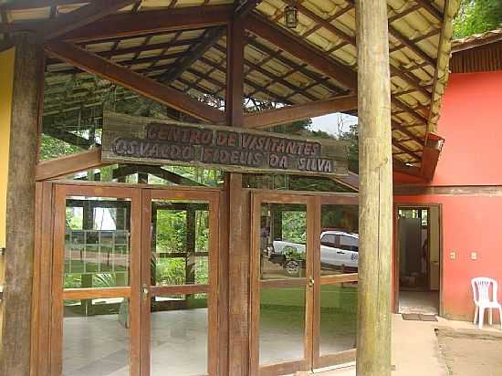 ALEGRE-ES-CENTRO DE VISITANTES DO PARQUE DA CACHOEIRA DA FUMAA-FOTO:DIANA KAYA - ALEGRE - ES