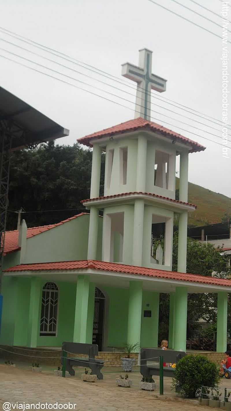 ALFREDO CHAVES-ES-IGREJA DE SANTO ANTNIO NO DISTRITO DE CACHOEIRA ALTA-FOTO:SERGIO FALCETTI - ALFREDO CHAVES - ES