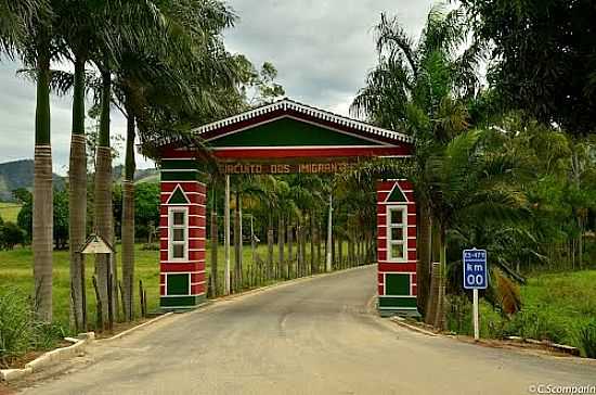 ENTRADA DE CIRCUTO DOS IMIGRANTES  EM ANCHIETA-ES-FOTO:CASSIO SCOMPARIN - ANCHIETA - ES