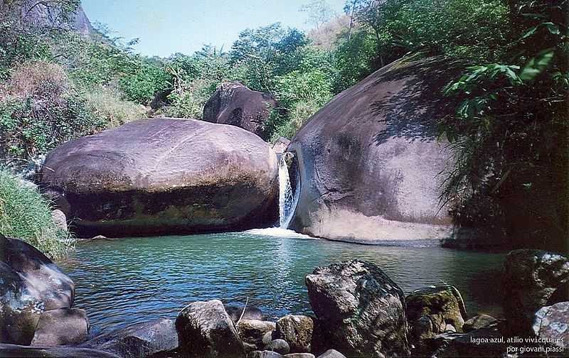 LAGOA AZUL, ATLIO VIVCQUA-ES - POR GIOVANI PIASSI  - ATLIO VIVCQUA - ES