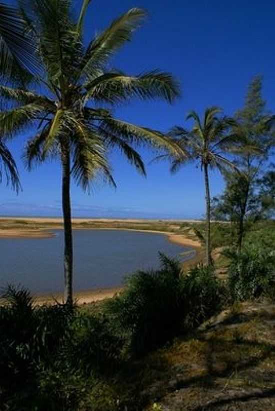 BARRA NOVA-ES-VISTA DA PRAIA DE  BARRA NOVA-FOTO:ANTONIO COSME - BARRA NOVA - ES