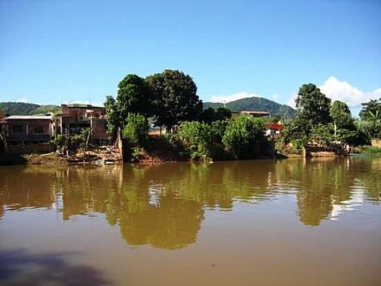 RIO ITABAPOANA,VISTA PARA BOM JESUS DO NORTE-FOTO:THIVIXBR - BOM JESUS DO NORTE - ES