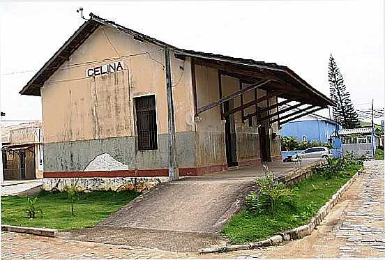 CELINA-ES-ANTIGA ESTAO FERROVIRIA-FOTO:ELPDIO JUSTINO DE A - CELINA - ES