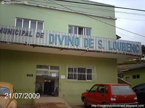 PREFEITURA MUNICIPAL-FOTO:SERGIO FALCETTI - DIVINO DE SO LOURENO - ES