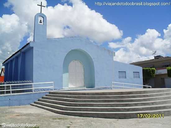 IGREJA DE N.SRA.DE FTIMA EM UNIO DOS PALMARES-FOTO:SERGIO FALCETTI - UNIO DOS PALMARES - AL