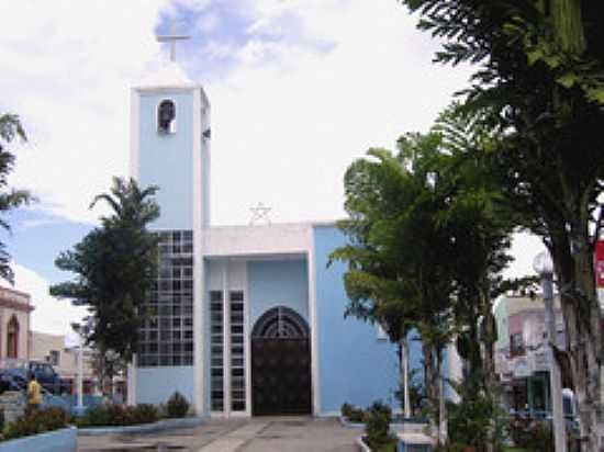 MATRIZ DE SANTA MARIA MADALENA-FOTO:VICENTE A. QUEIROZ - UNIO DOS PALMARES - AL