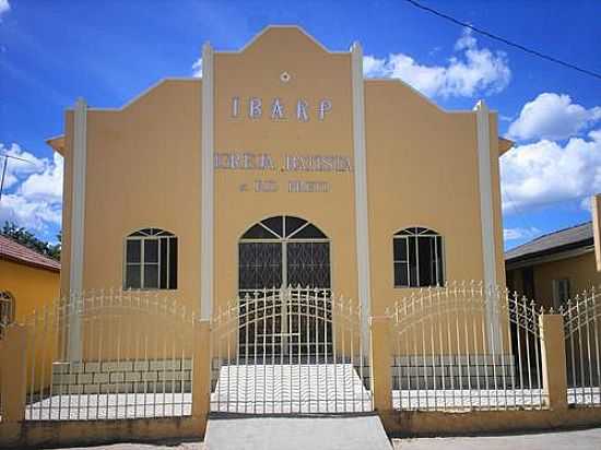 IGREJA BATISTA DO RIO PRETO EM GOVERNADOR LACERDA DE AGUIAR-FOTO:EDNALDO SOARES - GOVERNADOR LACERDA DE AGUIAR - ES