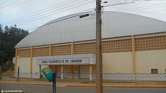 GINSIO POLIESPORTIVO EM GOVERNADOR LINDENBERG-ES-FOTO:SERGIO FALCETTI - GOVERNADOR LINDENBERG - ES