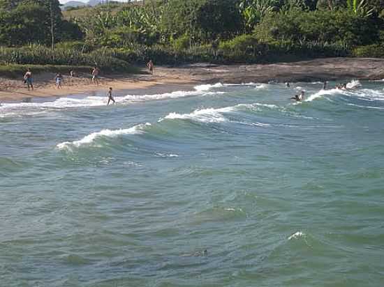 PRAIA DA TARTARUGA EM GUARAPARI-ES-FOTO:FELIPE OLIVA - GUARAPARI - ES