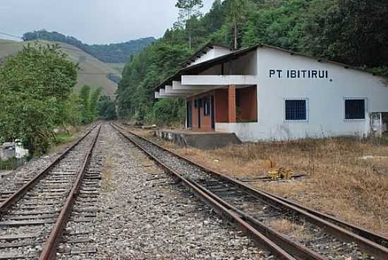 ESTAO FERROVIRIA-FOTO:CARLOS A. MENEGHEL - IBITIRU - ES