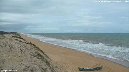 PRAIA DE RIACHO DOCE NO DISTRITO DE ITANAS-ES-FOTO:SERGIO FALCETTI - ITANAS - ES