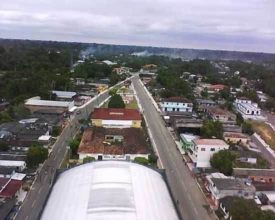 VISTA DO CENTRO DE ALVARES-AM-FOTO:VANDREZA SODRE - ALVARES - AM