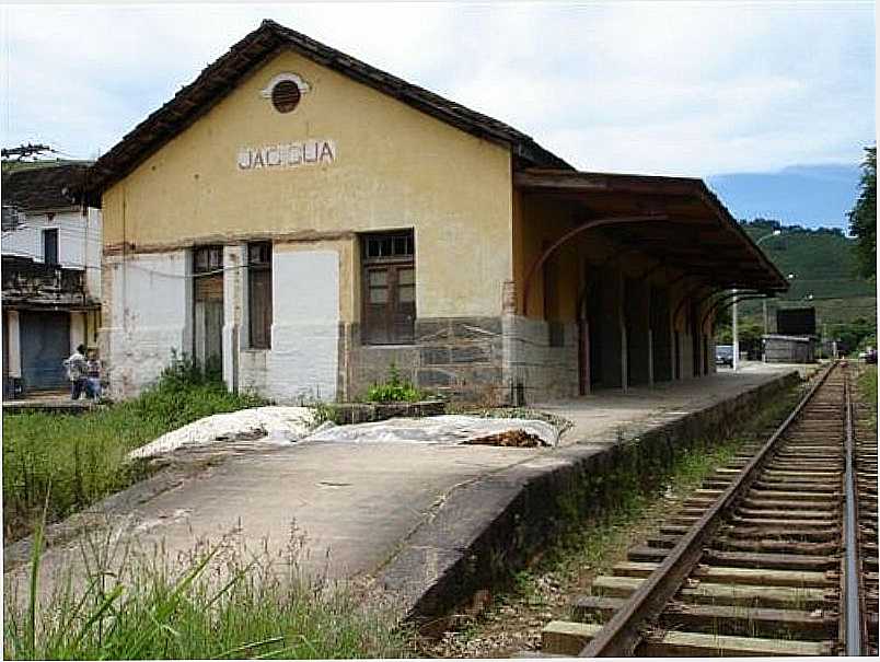 JACIGU-ES-ESTAO FERROVIRIA-FOTO:ESTAES FERROVIRIAS DO BRASIL - JACIGU - ES