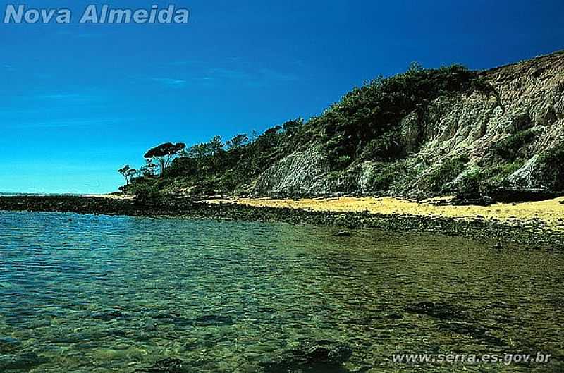 PRAIA DA LAGOA AZUL - NOVA ALMEIDA-ES - NOVA ALMEIDA - ES