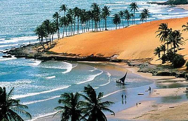 NOVA ALMEIDA-ES-VISTA DA PRAIA-FOTO:TURISMO.CULTURAMIX.COM  - NOVA ALMEIDA - ES