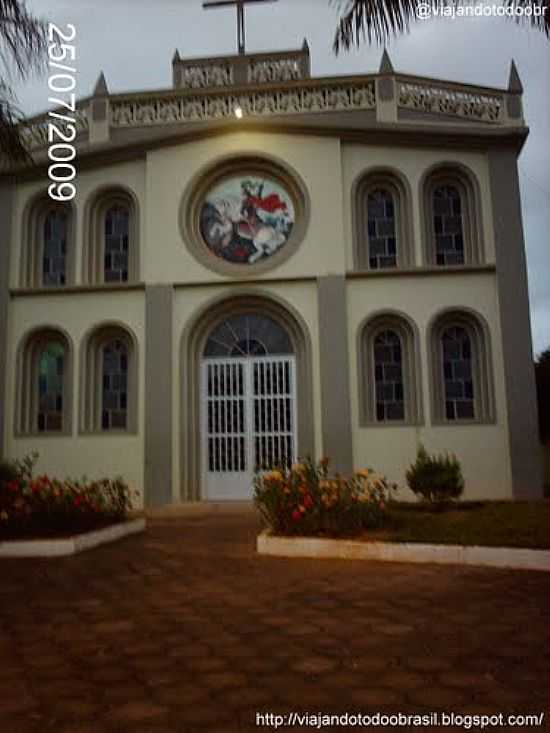 IGREJA DE SO JORGE DE TIRADENTES EM RIO BANANAL-ES-FOTO:SERGIO FALCETTI - RIO BANANAL - ES