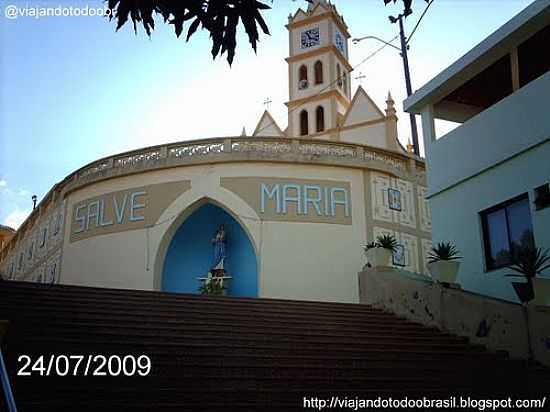 IGREJA MATRIZ DE SANTO ANTNIO EM RIO BANANAL-ES-FOTO:SERGIO FALCETTI - RIO BANANAL - ES