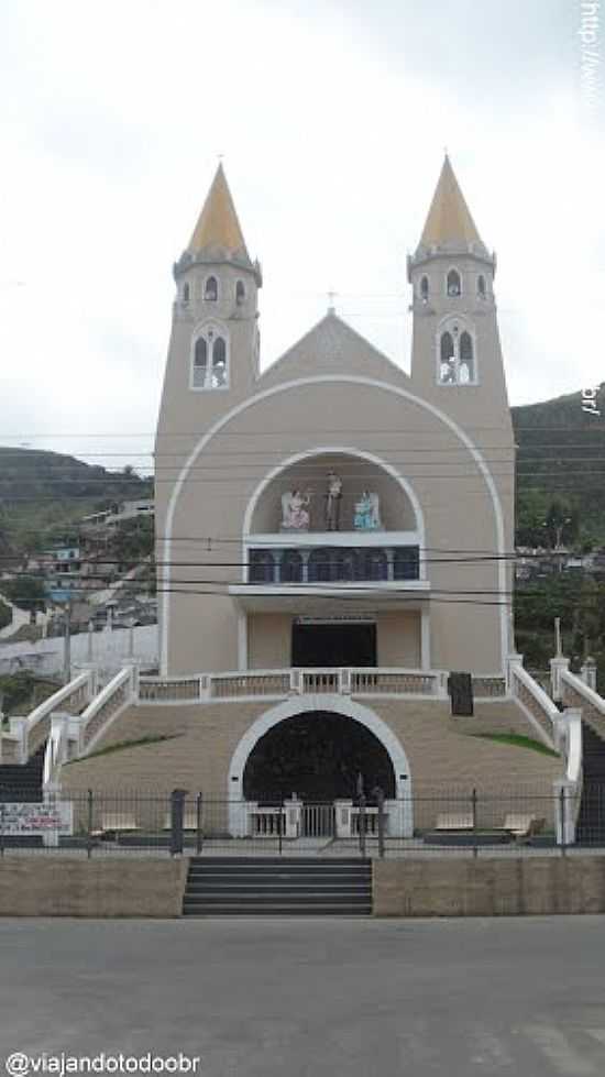 IGREJA DE SANTO ANTNIO DE PDUA EM RIO NOVO DO SUL-ES-FOTO:SERGIO FALCETTI - RIO NOVO DO SUL - ES