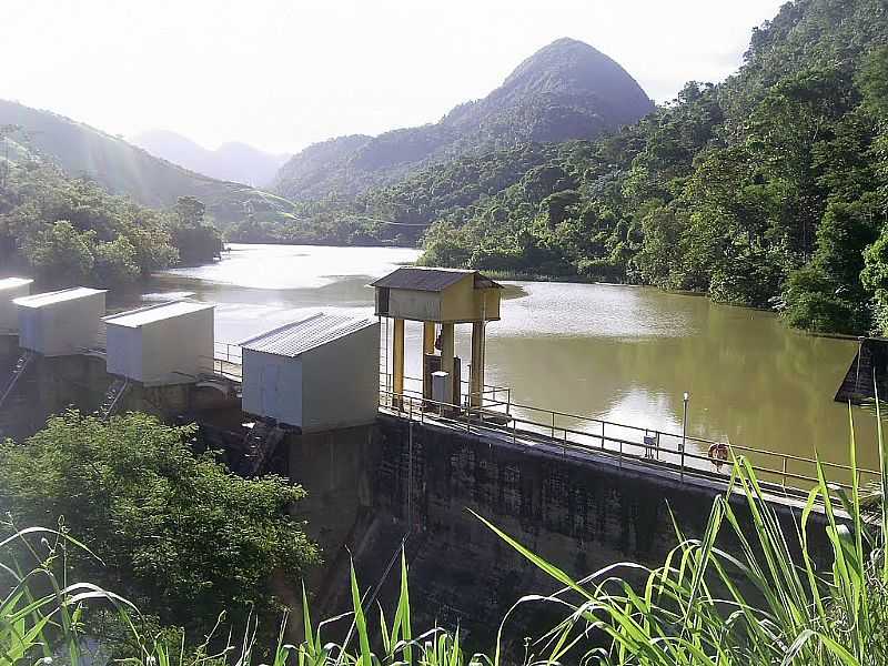 SANTA LEOPOLDINA-ES-BARRAGEM DA USINA SUIA-FOTO:SUPERAGRADAVEL - SANTA LEOPOLDINA - ES