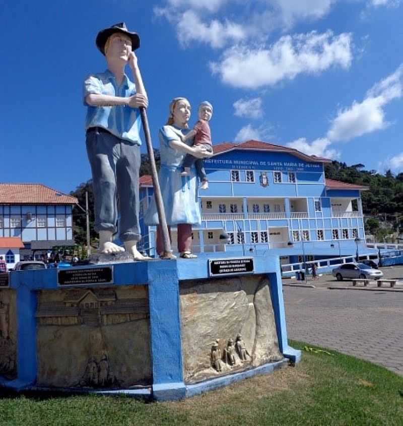 MONUMENTO AO IMIGRANTE POMERANO  - SANTA MARIA DE JETIB - ES