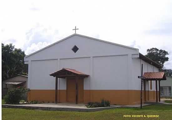 MATRIZ DE N.SRA.DO PERPTUO SOCORRO EM ASSIS BRASIL-FOTO:VICENTE A. QUEIROZ  - ASSIS BRASIL - AC