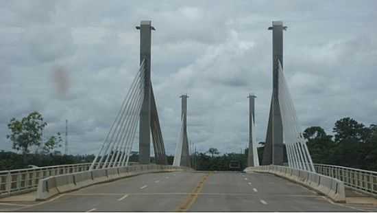 PONTE BRASL/PRU EM ASSIS BRASIL-FOTO:JEZAFLU=ACRE=BRASIL  - ASSIS BRASIL - AC