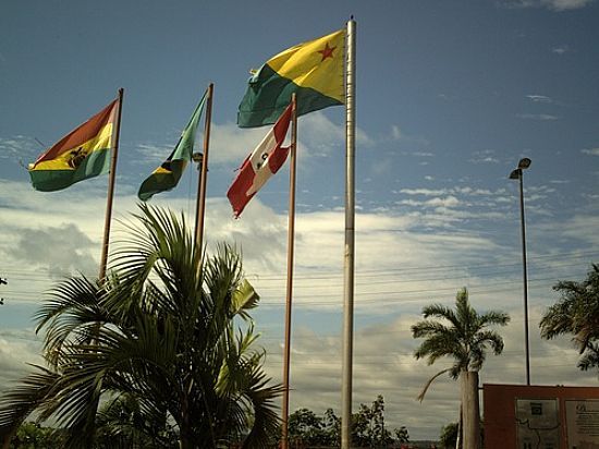 TRPLICE FRONTEIRA BRASIL BOLVIA PERU-FOTO:JEZAFLU=ACRE=BRASIL - ASSIS BRASIL - AC