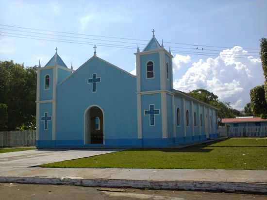 AXIMIM-AM-IGREJA DA COMUNIDADE-FOTOQUEIROZ PANTOJA - AXINIM - AM