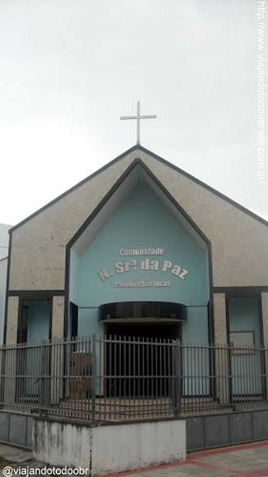 IGREJA DE N.SRA.DA PAZ EM VILA VELHA-ES-FOTO:SERGIO FALCETTI - VILA VELHA - ES