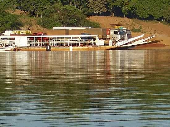 ARAGARAS-GO-BALSA DO RIO ARAGUAIA-FOTO:JOAO CARLOS JOVEDI - ARAGARAS - GO