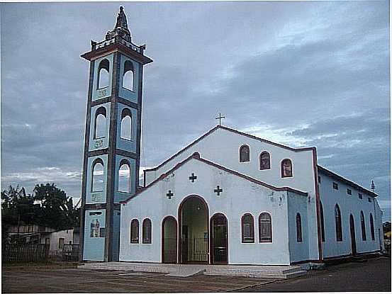 BOA VISTA DO RAMOS-AM-MATRIZ DE N.SRA.APARECIDA-FOTO:PBPORTILHO - BOA VISTA DO RAMOS - AM