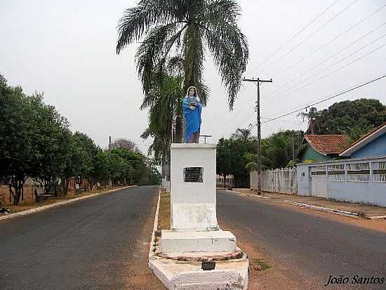 ENTRADA DA CIDADE DE AURILNDIA-GO-FOTO:JOO SANTOS - AURILNDIA - GO