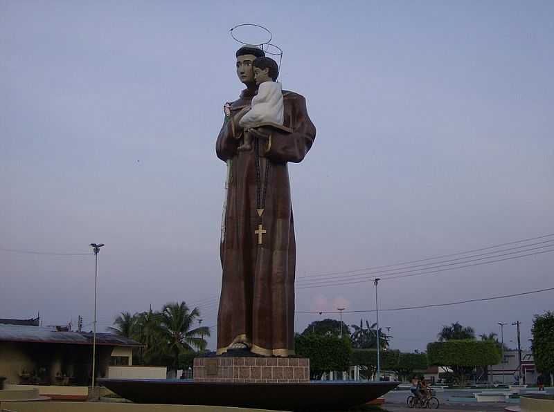 BORBA-AM-IMAGEM DE SANTO ANTNIO,PADROEIRO-FOTO:CSAR AUGUSTO RODRIGUES - BORBA - AM