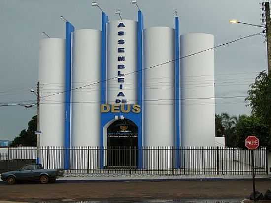 TEMPLO DA ASSEMBLIA DE DEUS EM CAU-FOTO:RICARDO MERCADANTE - CAU - GO