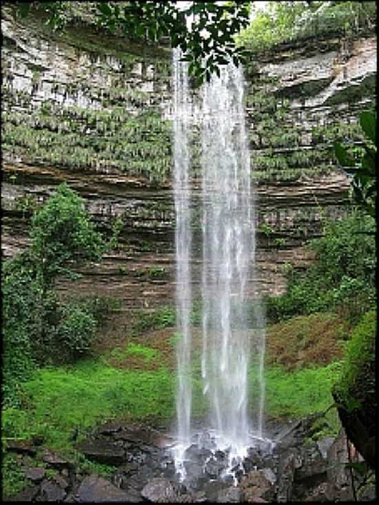 CAIAPNIA-GO-CACHOEIRA DO BEBEDOURO-FOTO:GIL ROBERTO - CAIAPNIA - GO