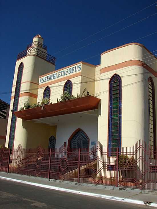 IGREJA DA ASSEMBLIA DE DEUS EM CALDAS NOVAS-GO-FOTO:ELIASPINHEIRO - CALDAS NOVAS - GO