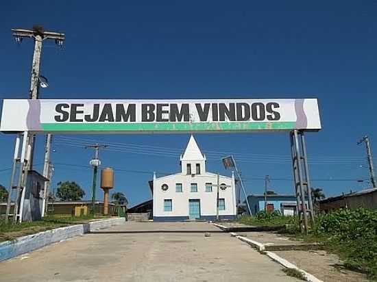 PORTAL DE ENTRADA DE CAAPIRANGA-AM-FOTO:JOO JUNIO MESQUITA - CAAPIRANGA - AM