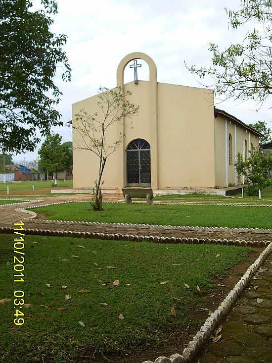 CAMPESTRE DE GOIS-GO-PRAA E CAPELA-FOTO:EV. ALEXANDRY SILVA - CAMPESTRE DE GOIS - GO