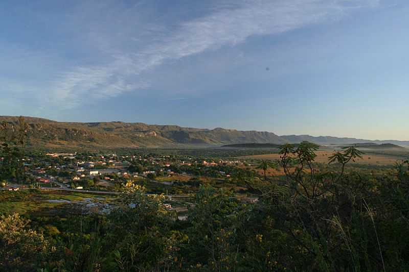 A CIDADE VISTA DO MORRO ENCANTADO - CAVALCANTE - GO